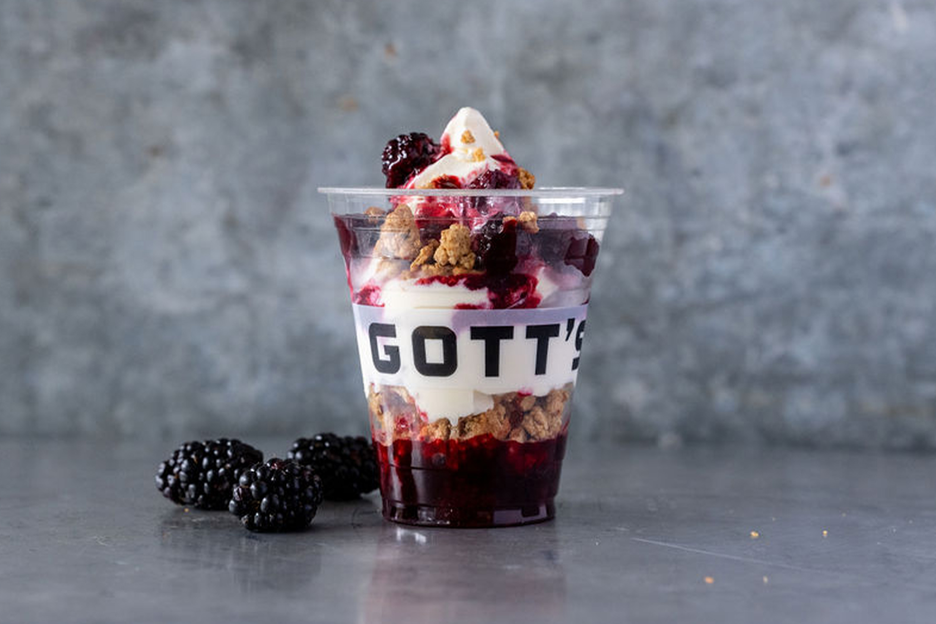 Blackberry Cobbler Parfait
