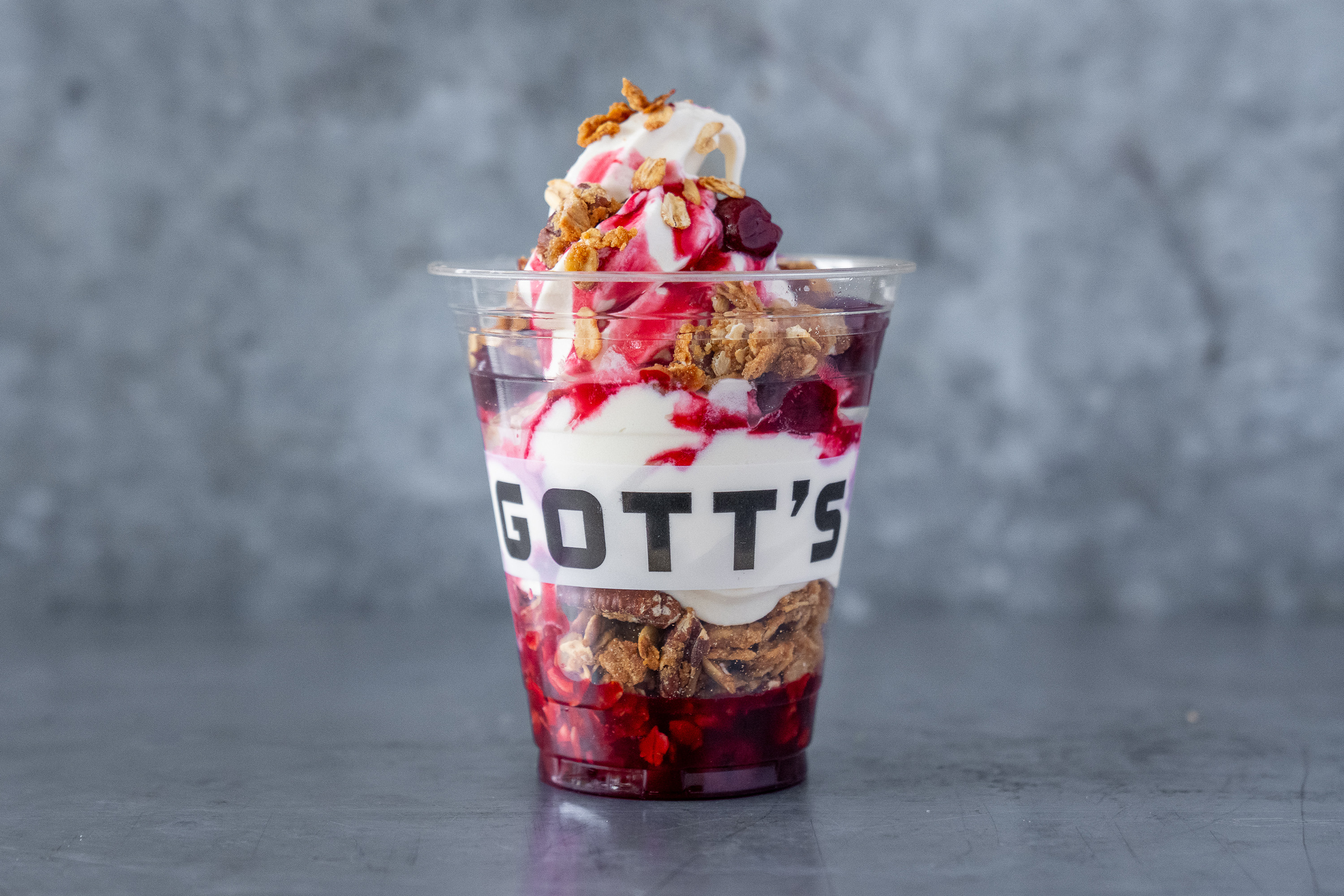 Cherry Cobbler Parfait